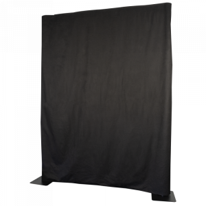 Wentex P&D Curtain Molton 300 g/m² - kurtyna czarna (330 x 400 cm)
