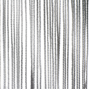 Wentex String Curtain Grey, 220 gram/m² - kurtyna sznurkowa szara (300 x 400 cm)