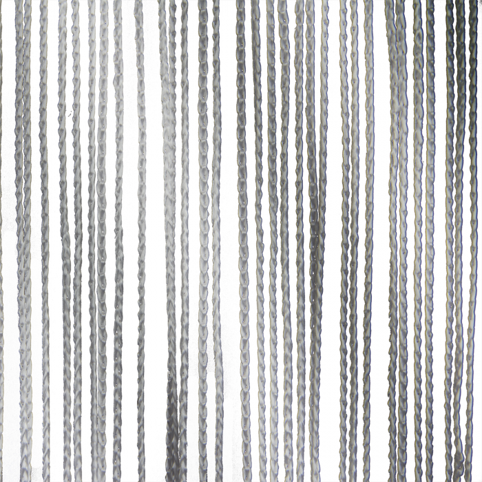 Wentex String Curtain Grey, 220 gram/m² - kurtyna sznurkowa szara (300 x 400 cm)