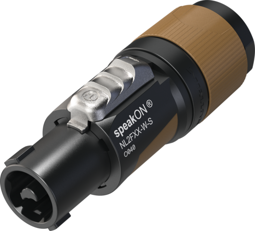 Neutrik NL2FXX-W-S - wtyk speakon, 2-pinowy, żeński
