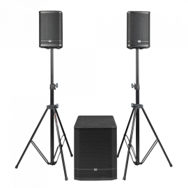 DAP Pure Club 15-Zestaw głośników aktywnych 15” + 8