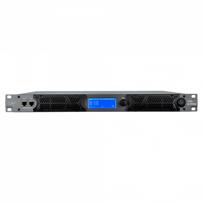 DAP TA-4.1700 - Wzmacniacz 4x 1700 W z procesorem DSP