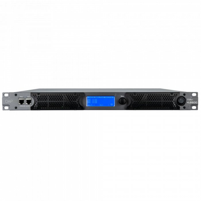DAP TA-4.2600 - Wzmacniacz  4x 2600 W z procesorem DSP