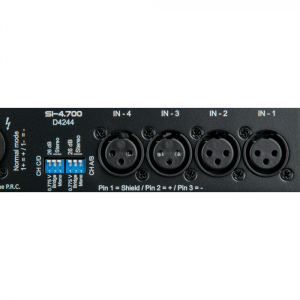 DAP SI-4.700 - Wzmacniacz instalacyjny 4x 700 W