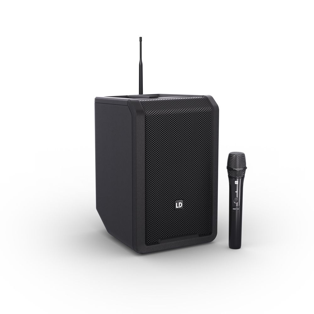 LD Systems ANNY 8 HHD B5 - kolumna zasilana bateryjnie z mikrofonem