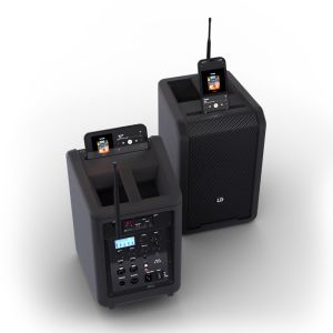 LD Systems ANNY 8 HHD B5 - kolumna zasilana bateryjnie z mikrofonem