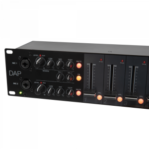 DAP IMIX-6.2 - 7-kanałowy mikser instalacyjny 2U BT