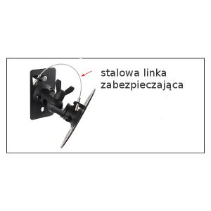 LC G-02-B - Uchwyty ścienne do głośników (para)