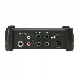 DAP AMP-104 - 4-kanałowy wzmacniacz słuchawkowy