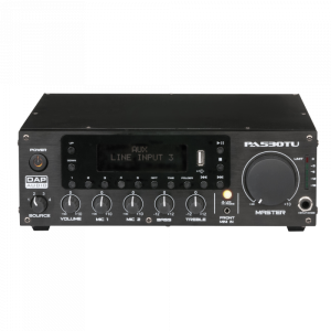 DAP PA-530TU - 3-kanałowy wzmacniacz miksujący 30 W 100 V