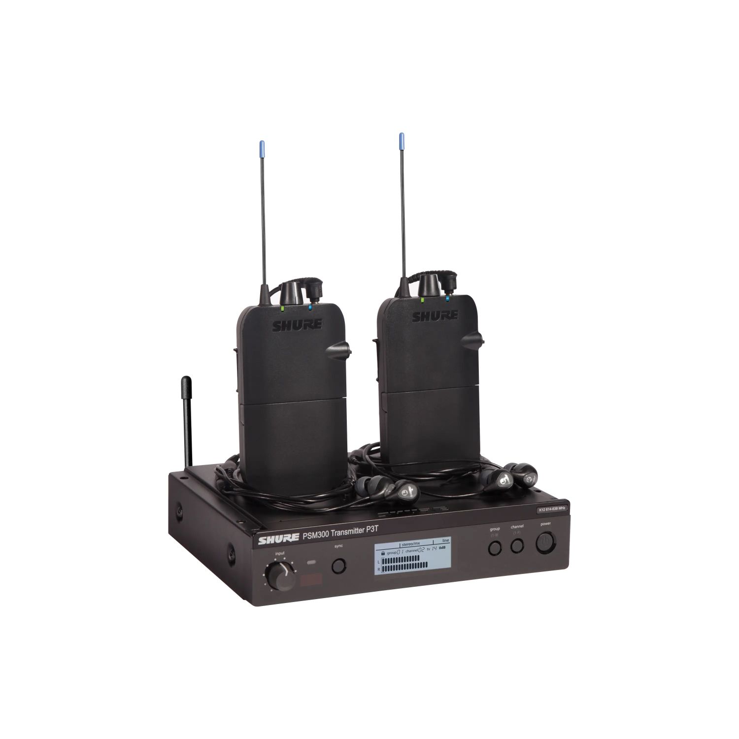 Shure PSM 300 (P3TER112TW-K3E) - system monitoringu dousznego podwójny