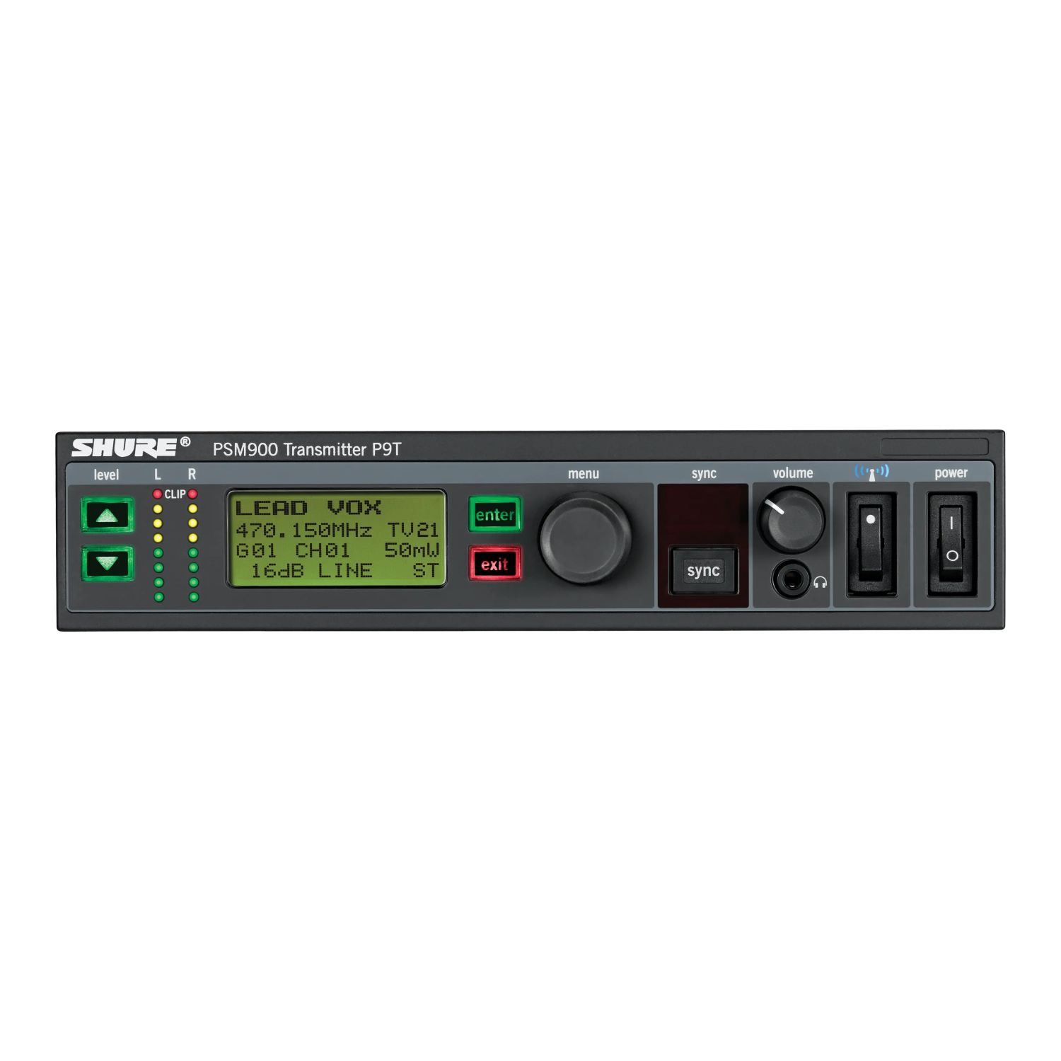 Shure PSM 900 (P9TE-G6E) - nadajnik mikrofonowy bezprzewodowy (470-506 MHz)