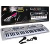 Keyboard Organy dla dzieci z mikrofonem MQ-824USB + statyw + słuchawki + 2 książeczki