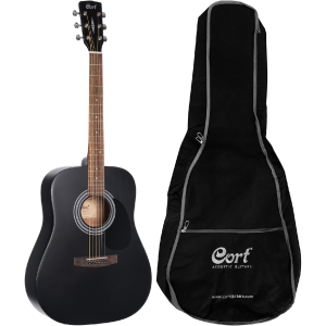 CORT AD810 BKS W/BAG - gitara akustyczna