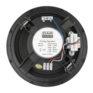 EDCS-8210 - Pasywny głośnik sufitowy 8” - czarny
