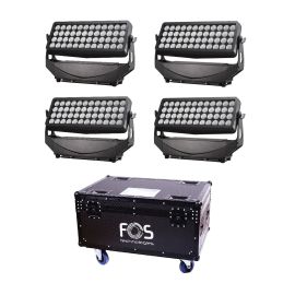 FOS 4x F9 PRO - naświetlacz LED (4szt) + case