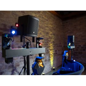 OMNITRONIC MOLLY-6 - Kolumny satelitarne 6,5” z uchwytem x2