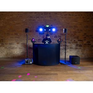 OMNITRONIC MOLLY-6 - Kolumny satelitarne 6,5” z uchwytem x2