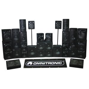 OMNITRONIC DX-1022 - Kolumna pasywna szerokopasmowa 400 W