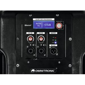 OMNITRONIC XKB-215A - Kolumna aktywna szerokopasmowa (LF 300W ,HF 60W)