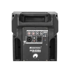 OMNITRONIC XKB-208A - Kolumna aktywna szerokopasmowa (LF 70W, HF 35W) - Bluetooth