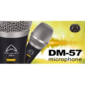 WHARFEDALE DM-57 - mikrofon dynamiczny z wyłącznikiem