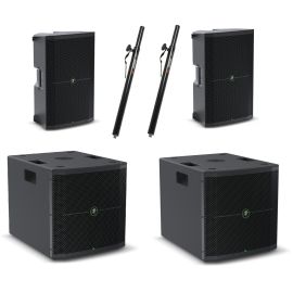 MACKIE 2x THUMP 215 + 2x THUMP 118 S - zestaw nagłośnieniowy