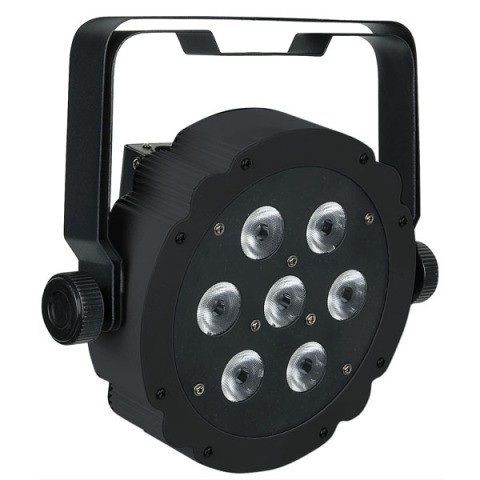 Showtec Compact Par 7 Tri RGB, Black Housing - reflektor PAR