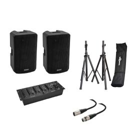Lighting Center OMN1DJ - zestaw nagłośnieniowy dla początkującego DJ-a