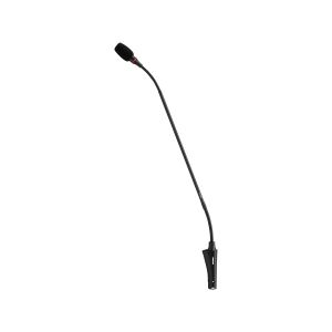 Shure CVG18RS-B/C - Mikrofon, gęsia szyjka 45cm, przycisk z LED, pierścień świetlny, czarny