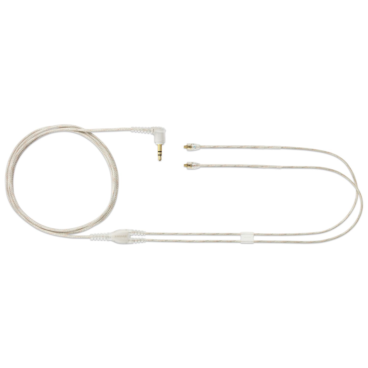 Shure EAC 64CL 64"" kabel wymienny 1/8"" TRS M/F przezroczysty do Se215, SE315, SE425, SE535, SE846
