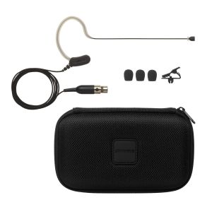 Shure MX153B/O-TQG - Mikrofon nauszny, dookólny, złącze TA4F, czarny, do nadajników osobistych
