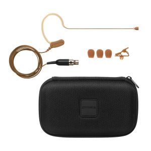Shure MX153C/O-TQG - Mikrofon nauszny, kardioidalny, złącze TA4F, czarny, do nadajników osobistych