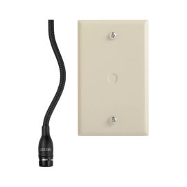 Shure MX202BP/C - Miniaturowy mikrofon pojemnościowy, czarny, 10m kabel, przedwzmacniacz na płytce, kar...