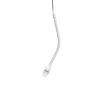 Shure MX202WP-A/N - Miniaturowy mikrofon pojemnościowy, biały, 10m kabel, przedwzmacniacz na płytce, be...