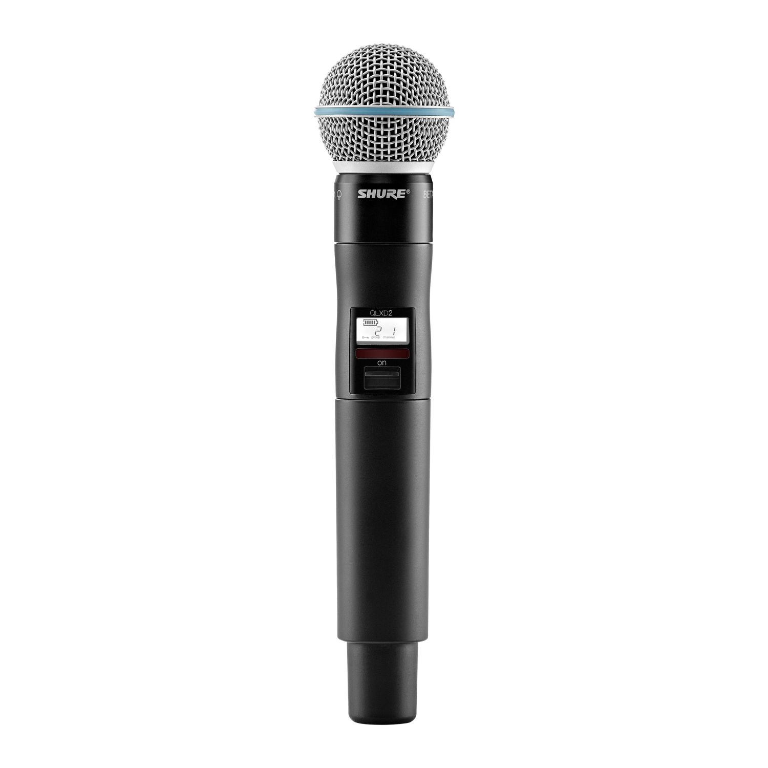 Shure QLXD2/B58-G51 - nadajnik do ręki (470-534 MHz) Shure QLXD2/B58-G51 - nadajnik do ręki (470-534 MHz)