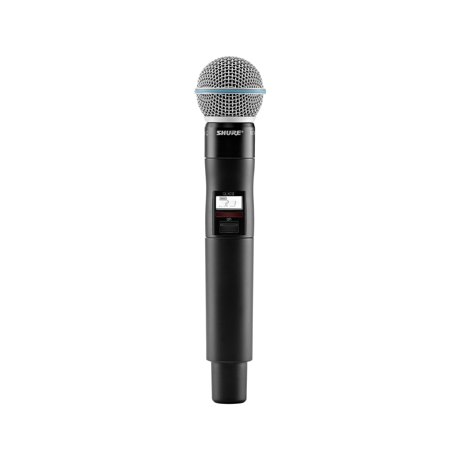Shure QLXD2/B58-K51 - nadajnik do ręki (606-670 MHz) Shure QLXD2/B58-K51 - nadajnik do ręki (606-670 MHz)