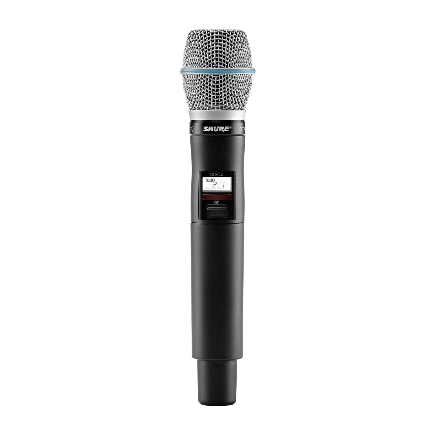 Shure QLXD2/B87A-K51 - nadajnik do ręki (606-670 MHz) Shure QLXD2/B87A-K51 - nadajnik do ręki (606-670 MHz)