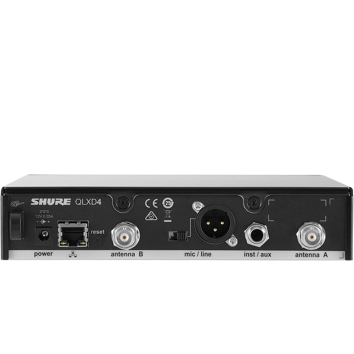 Shure QLXD4E-K51 - odbiornik cyfrowy (606-670 MHz)