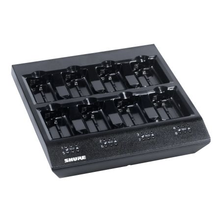 Shure SBC800-E - ładowarka do 8 akumulatorków SB900 do systemów bezprzewodowych Shure(z zasilaczem PS45...
