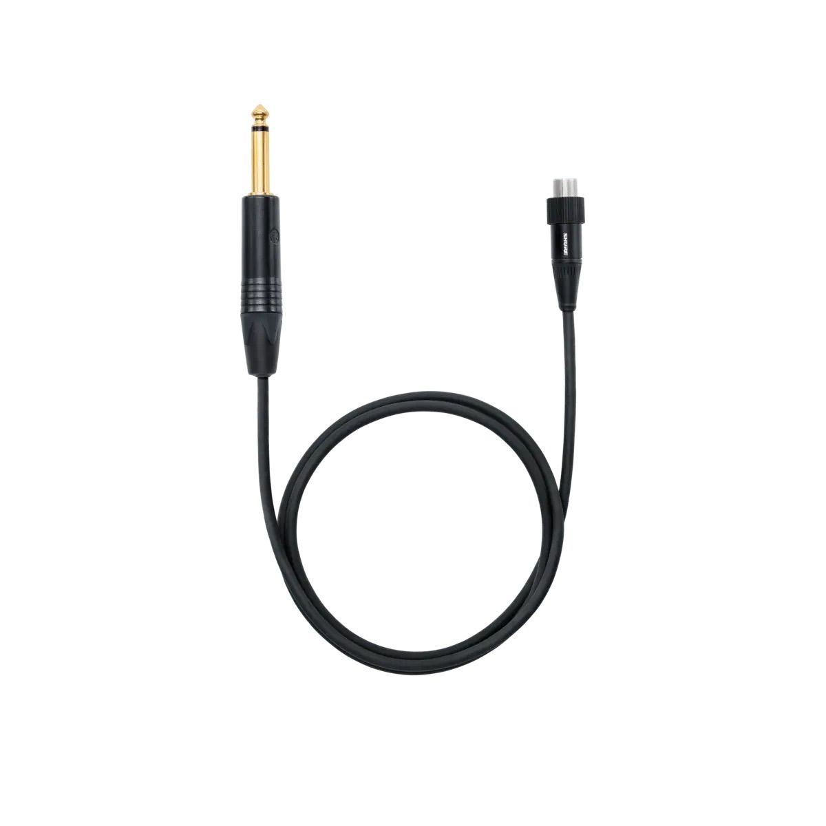 Shure WA 305 - kabel gitarowy, zakręcane złącze TA4F i jack do SLXD, GLXD Shure WA 305 - kabel gitarowy, zakręcane złącze TA4F i jack do SLXD, GLXD