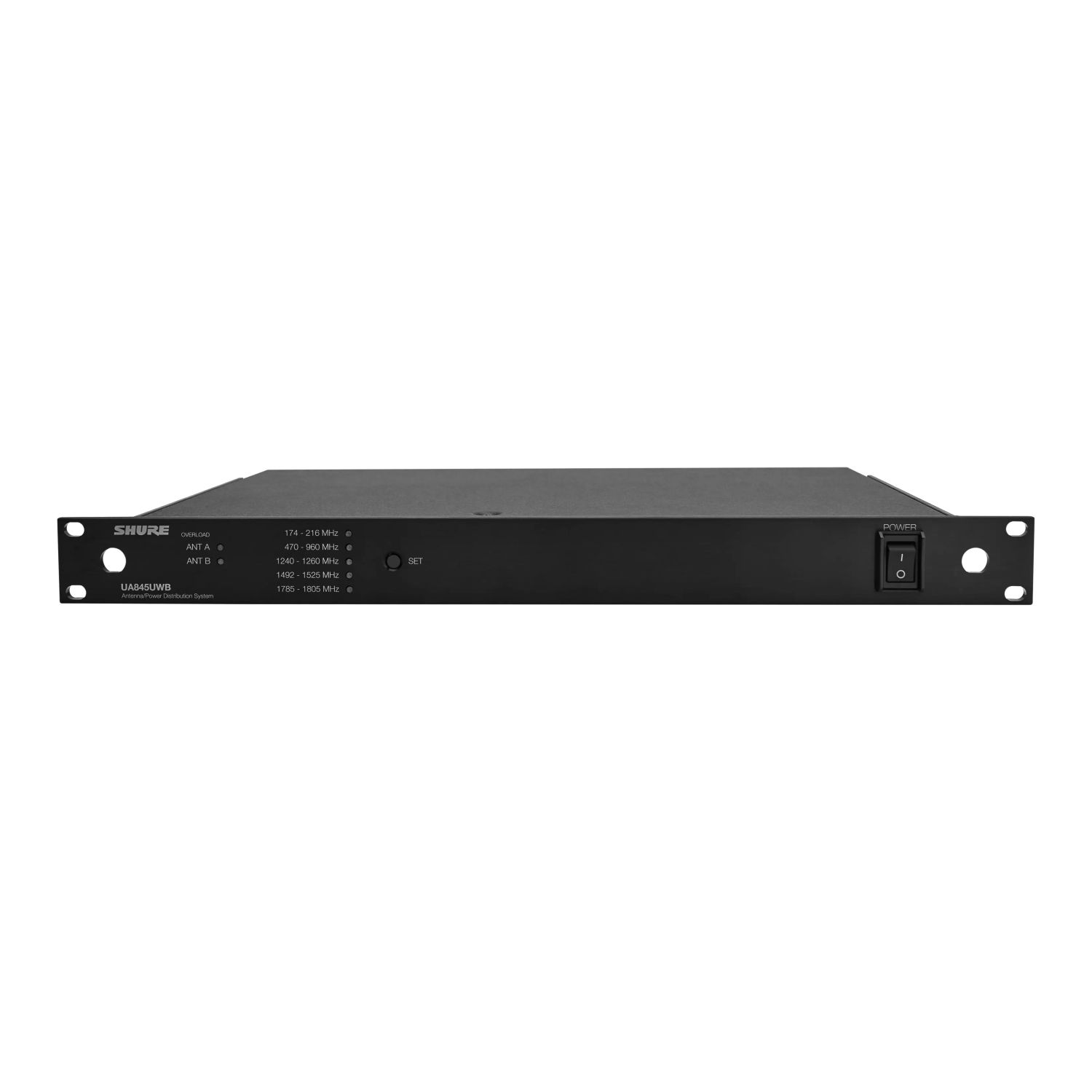 Shure UA 845UWB-E- dystrybutor antenowy z zasilaniem dla 4 odbiorników Shure Shure UA 845UWB-E- dystrybutor antenowy z zasilaniem dla 4 odbiorników Shure