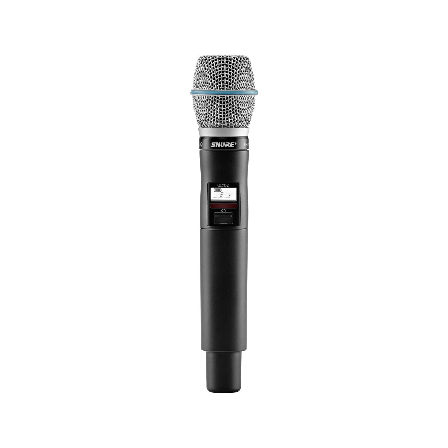 Shure QLXD2/B87A-G51 - nadajnik do ręki (470-534 MHz) Shure QLXD2/B87A-G51 - nadajnik do ręki (470-534 MHz)