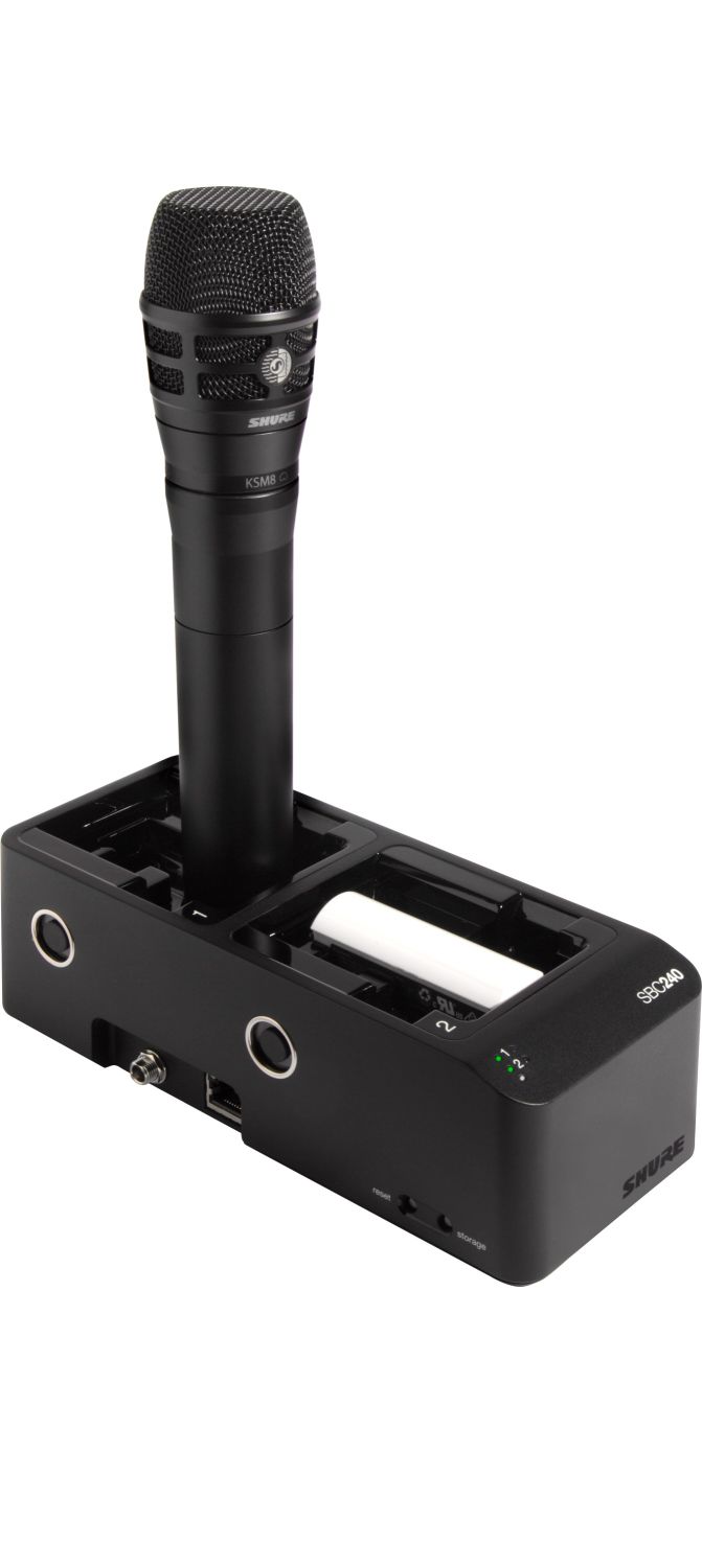 Shure SBC240 - Sieciowa ładowarka akumulatorów Li-Ion SB910 do nadajników ADX1 i SB920 do ADX2/ADX2FD. ... Shure SBC240 - Sieciowa ładowarka akumulatorów Li-Ion SB910 do nadajników ADX1 i SB920 do ADX2/ADX2FD. ...