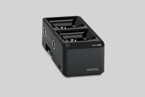 Shure SBC220-E - moduł do ładowania akumulatorów do P9RA, P10R, ULX-D Shure(z zasilaczem PS60 / dwa gn... Shure SBC220-E - moduł do ładowania akumulatorów do P9RA, P10R, ULX-D Shure(z zasilaczem PS60 / dwa gn...