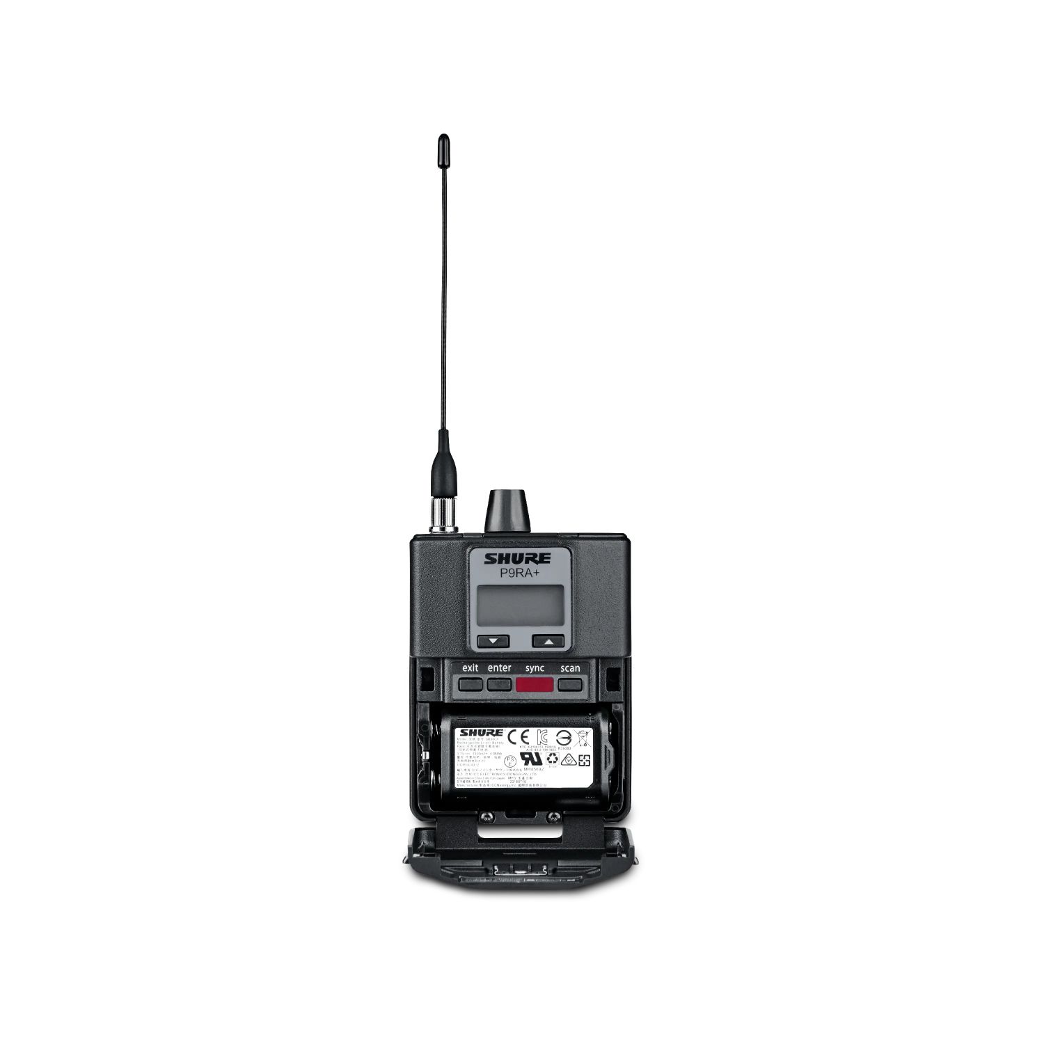 Shure P9RA+ -L6E odbiornik do bezprzewodowego systemu monitorowego PSM900 zasilany akumulatorowo (SB900... Shure P9RA+ -L6E odbiornik do bezprzewodowego systemu monitorowego PSM900 zasilany akumulatorowo (SB900...