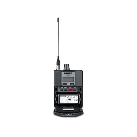 Shure P9RA+ -L6E odbiornik do bezprzewodowego systemu monitorowego PSM900 zasilany akumulatorowo (SB900...