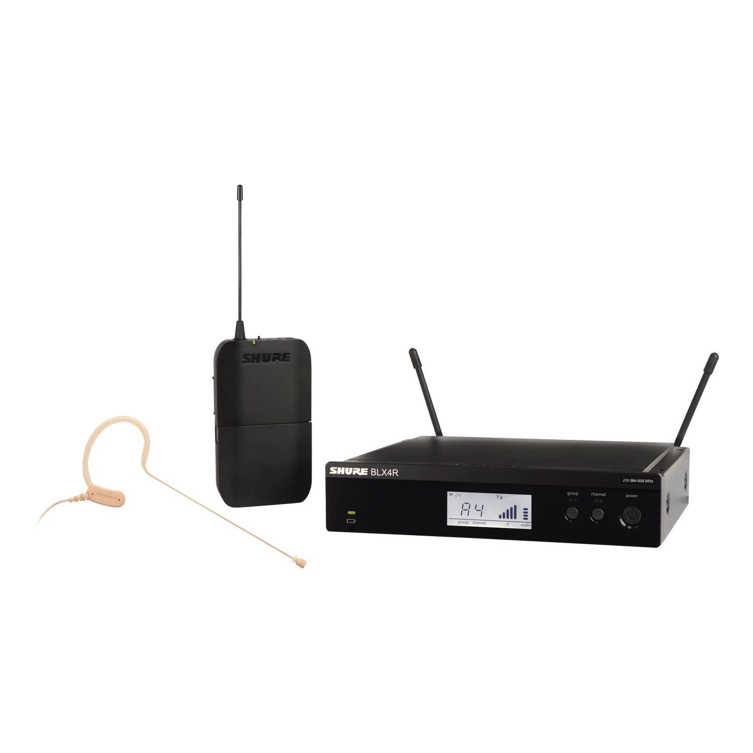 Shure BLX14RE/MX53-K14 - System bezprzewodowy z mikrofomen MX153 (614-638 MHz) Shure BLX14RE/MX53-K14 - System bezprzewodowy z mikrofomen MX153 (614-638 MHz)