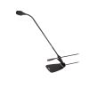 Shure CVG18DS-B/C - Mikrofon, gęsia szyjka 45cm, zintegrowana podstawa, przycisk z LED, czarny