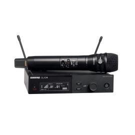 Shure SLXD24E/K8B-J53 - Cyfrowy system bezprzewodowy z nadajnikiem/mikrofonem ""do ręki"" KSM8 (562-606 MHz)